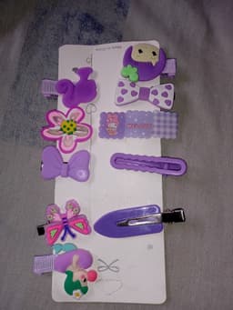 Candy hair clips